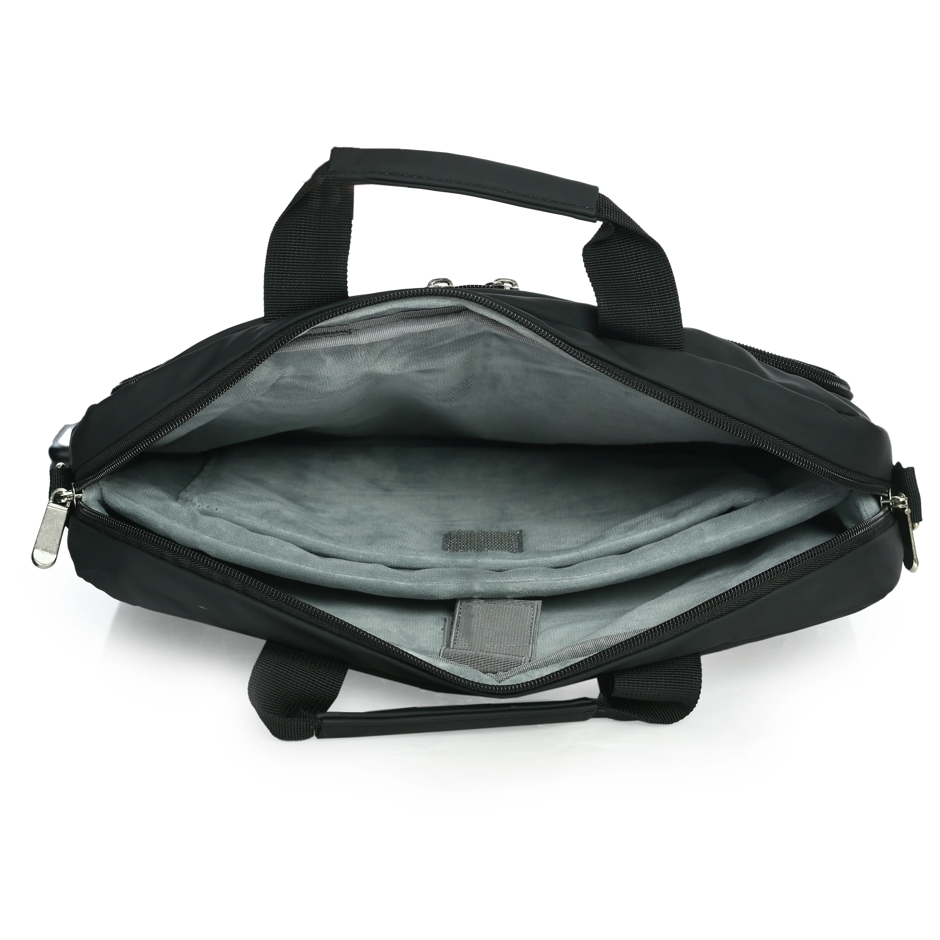 Vaku Luxos® MARSEILLE Sleeve with Strap highly durable Compatilbe for Macbook 13|14" - Black - Image 5