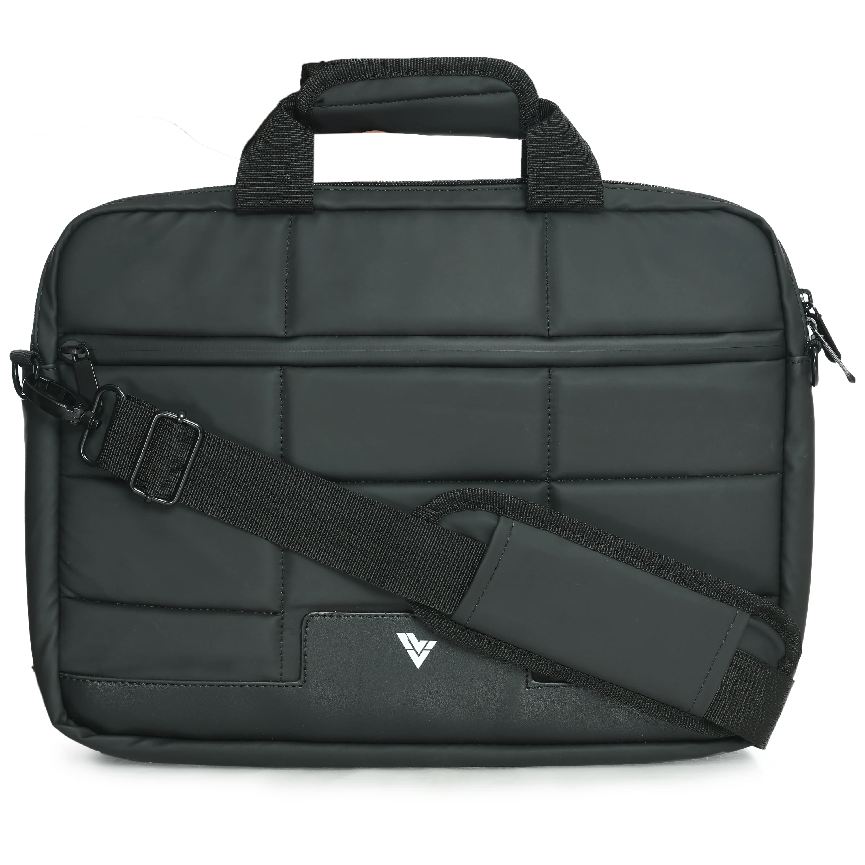 Vaku Luxos® MONTPELLIER Sleeve with Strap highly durable Compatilbe for Macbook 13|14" - Black - Image 5