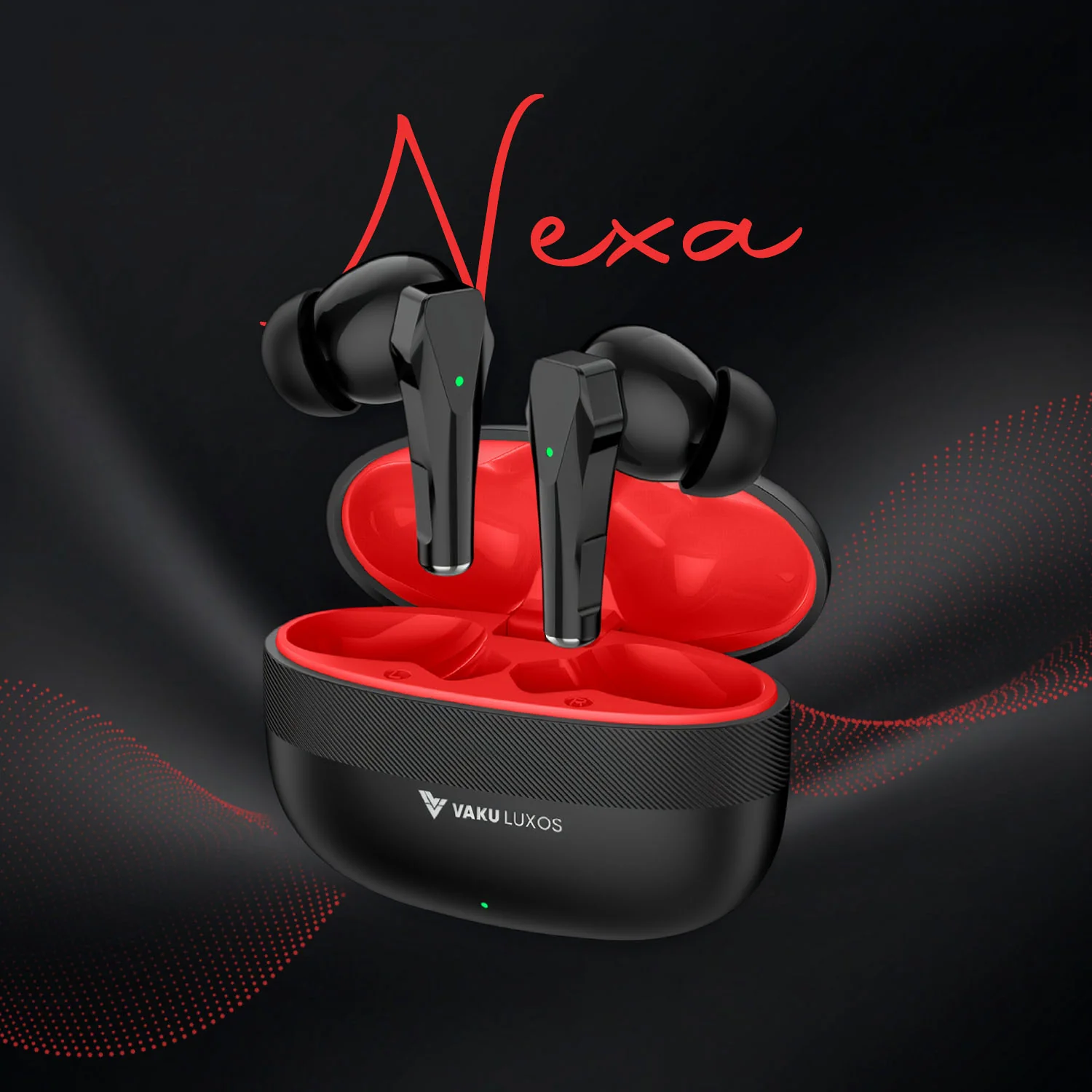 Vaku Luxos ® NEXA True Wireless Earbuds with Smart Touch Controls