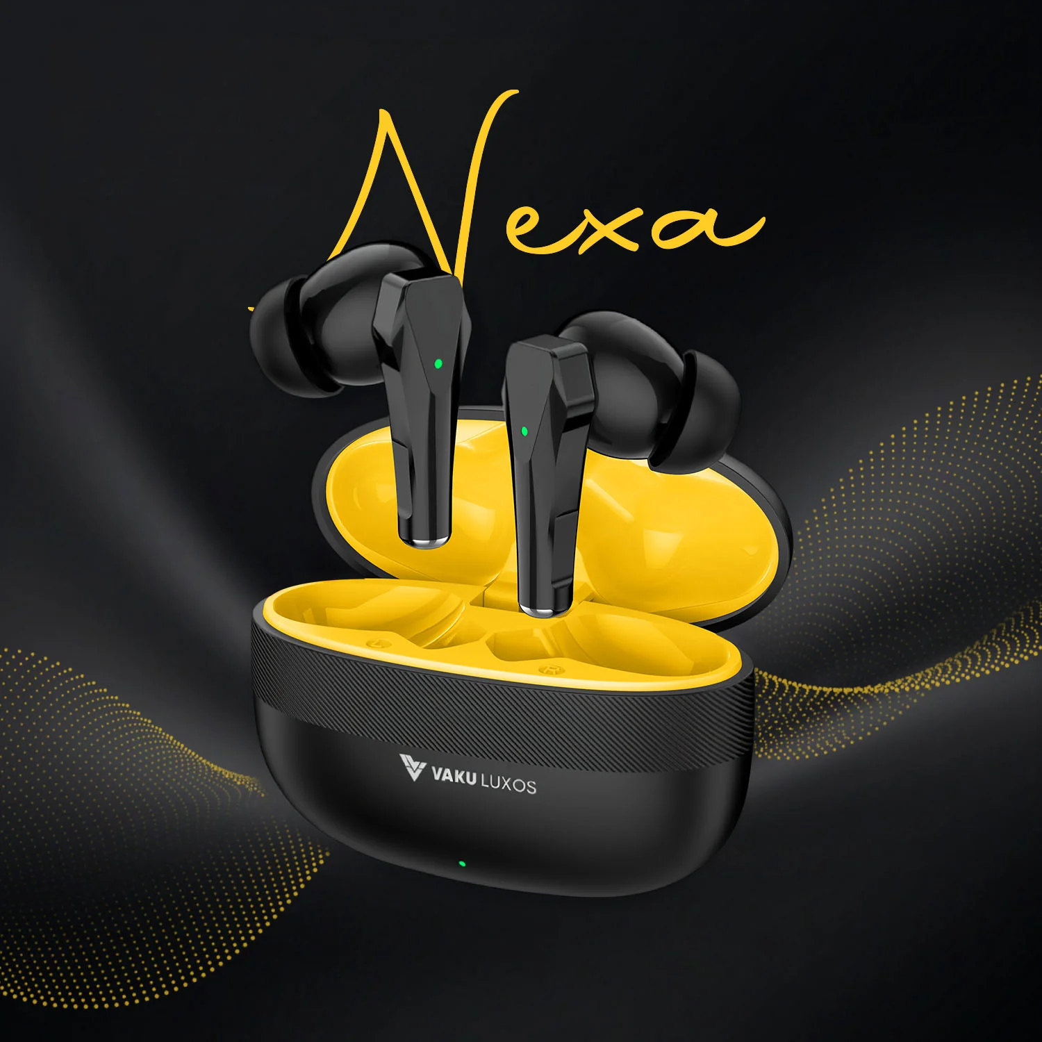 Vaku Luxos ® NEXA True Wireless Earbuds with Smart Touch Controls - Image 2