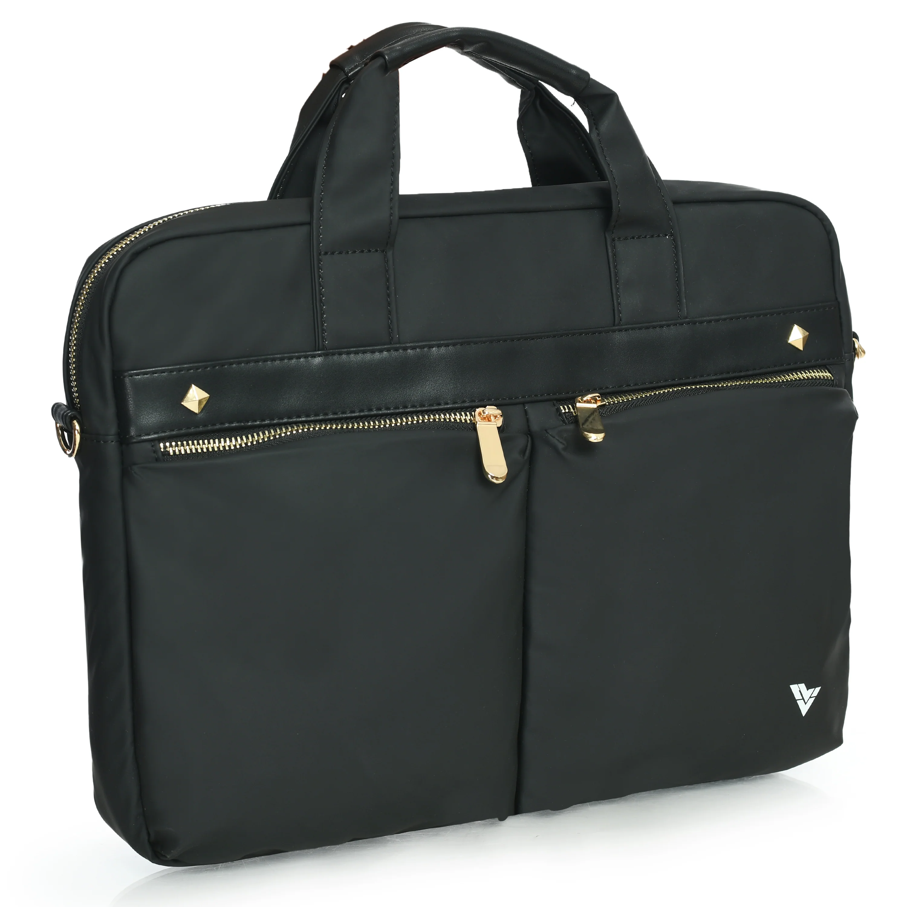 Vaku Luxos® PETERBERG Sleeve with Strap highly durable Compatilbe for Macbook 13|14" - Black - Image 2
