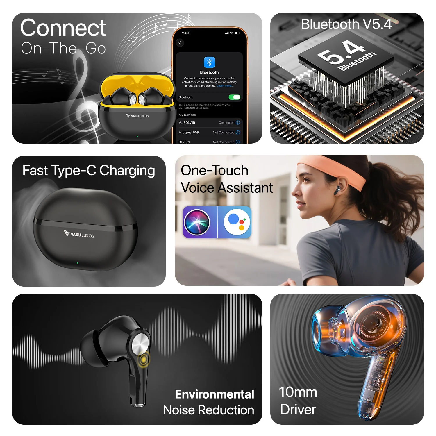Vaku Luxos ® RESO True Wireless Earbuds - Image 7