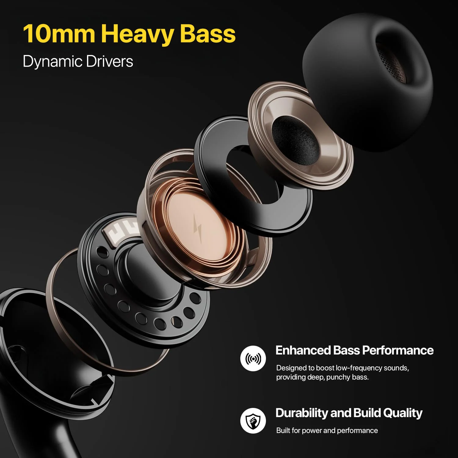 Vaku Luxos ® True Wireless Earbuds with Smart Touch Controls - Image 9