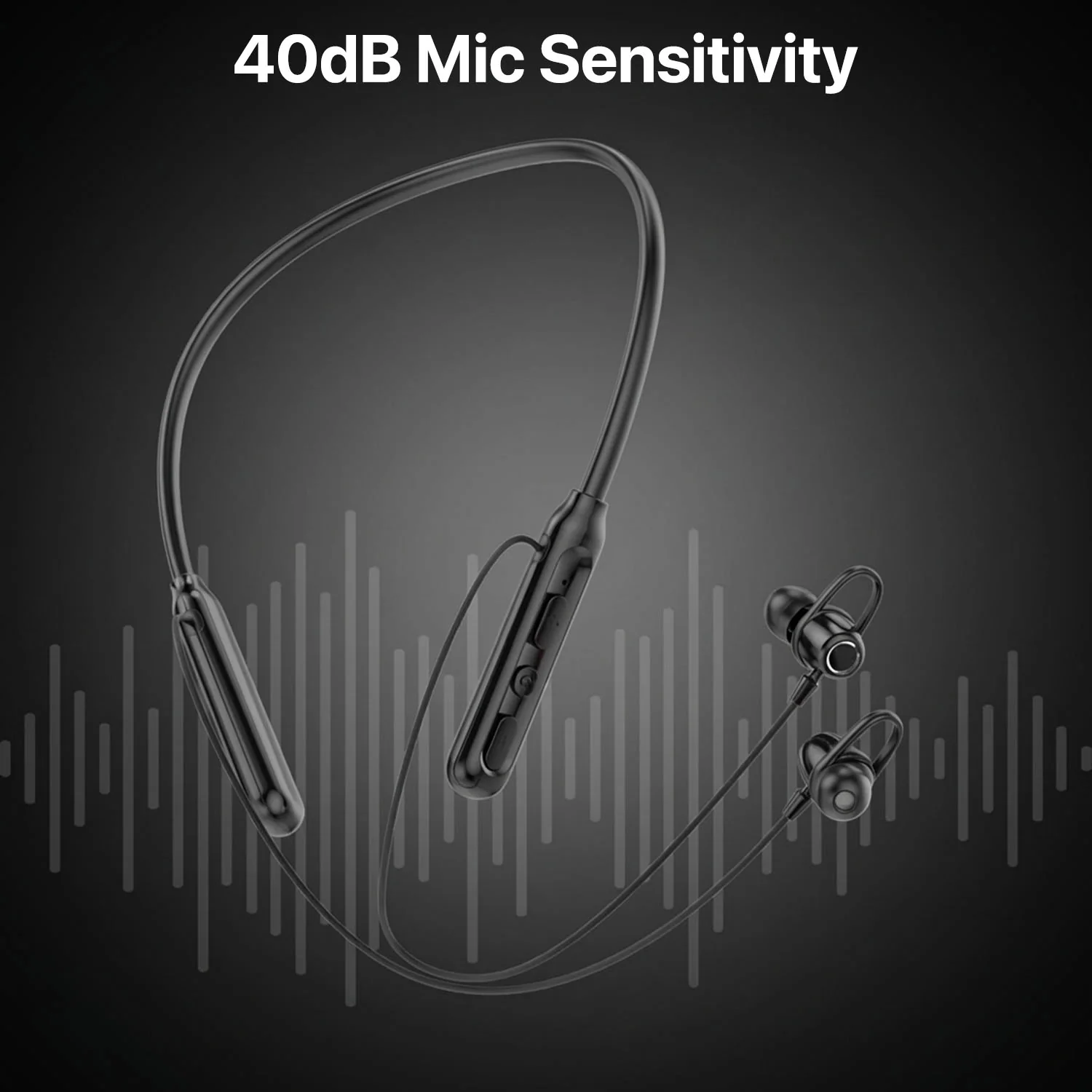 Vaku Luxos ® VIBEX Bluetooth Wireless Neckband with ENC Mic - Image 7