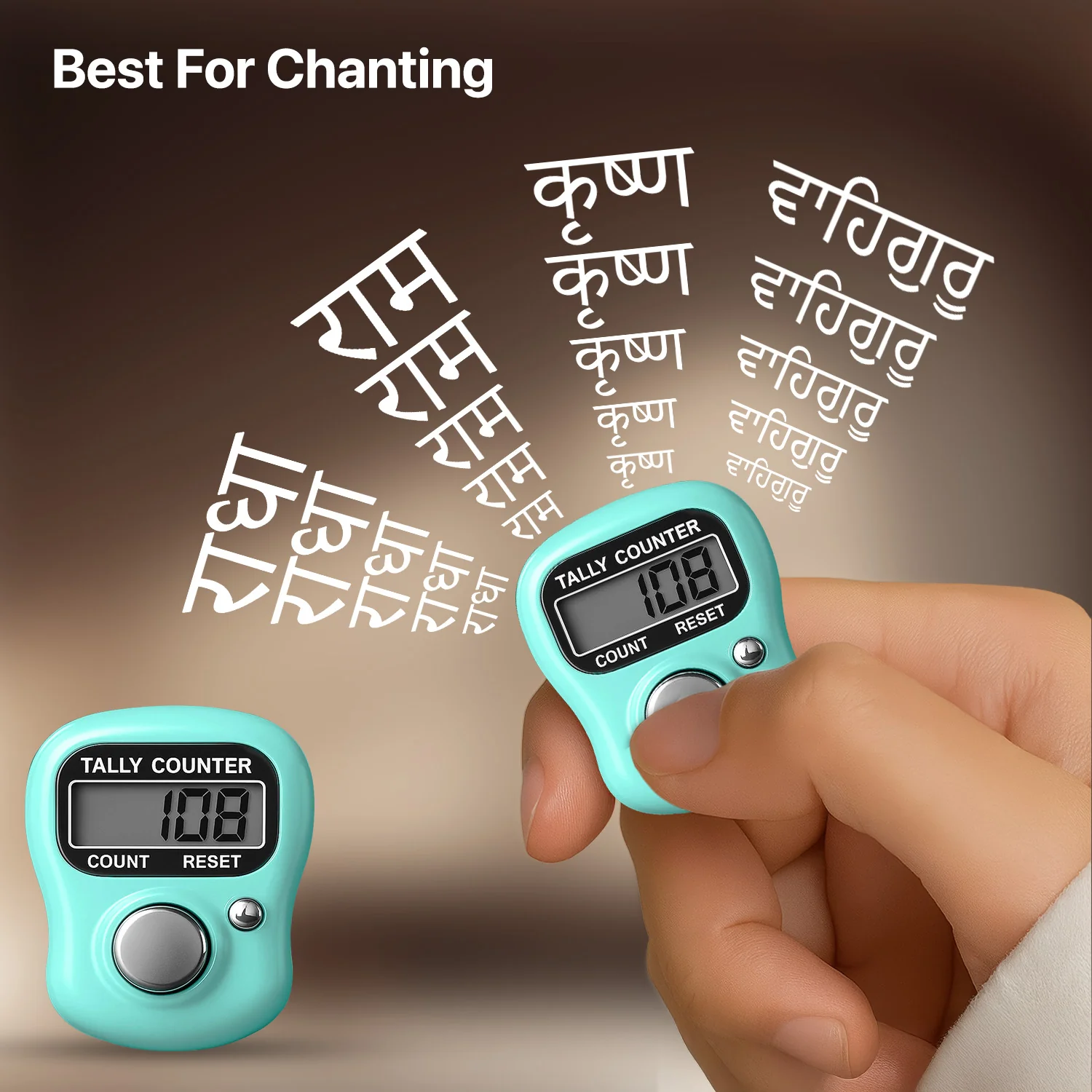 Vaku ® Mini Tally Counter Ring Compact Manual Click Counter - Image 10