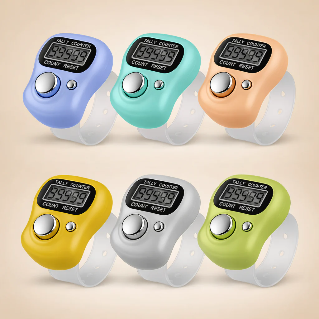Vaku ® Mini Tally Counter Ring Compact Manual Click Counter - Image 12