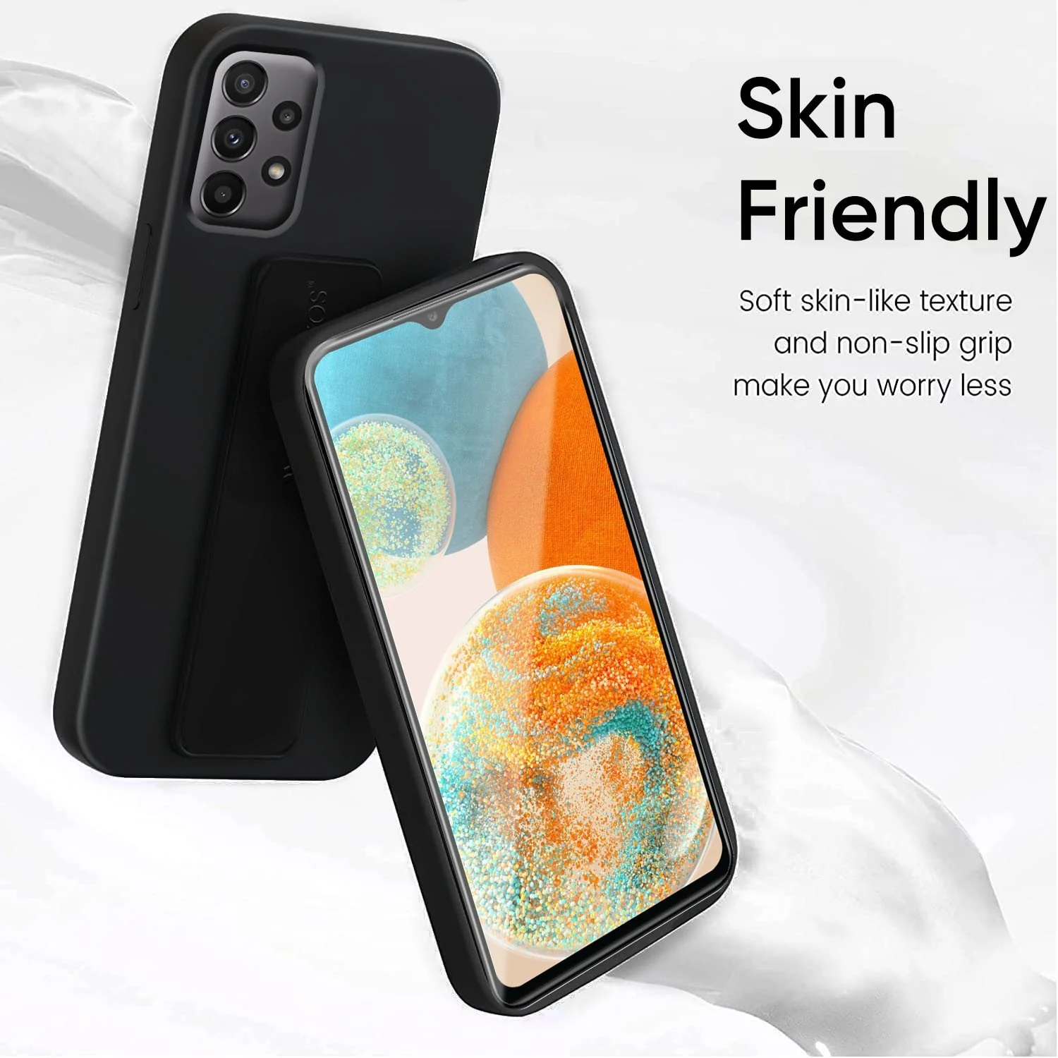 Vaku ® Samsung Galaxy A53 Harbor Grip Multi-Functional TPU Back Cover - Image 10