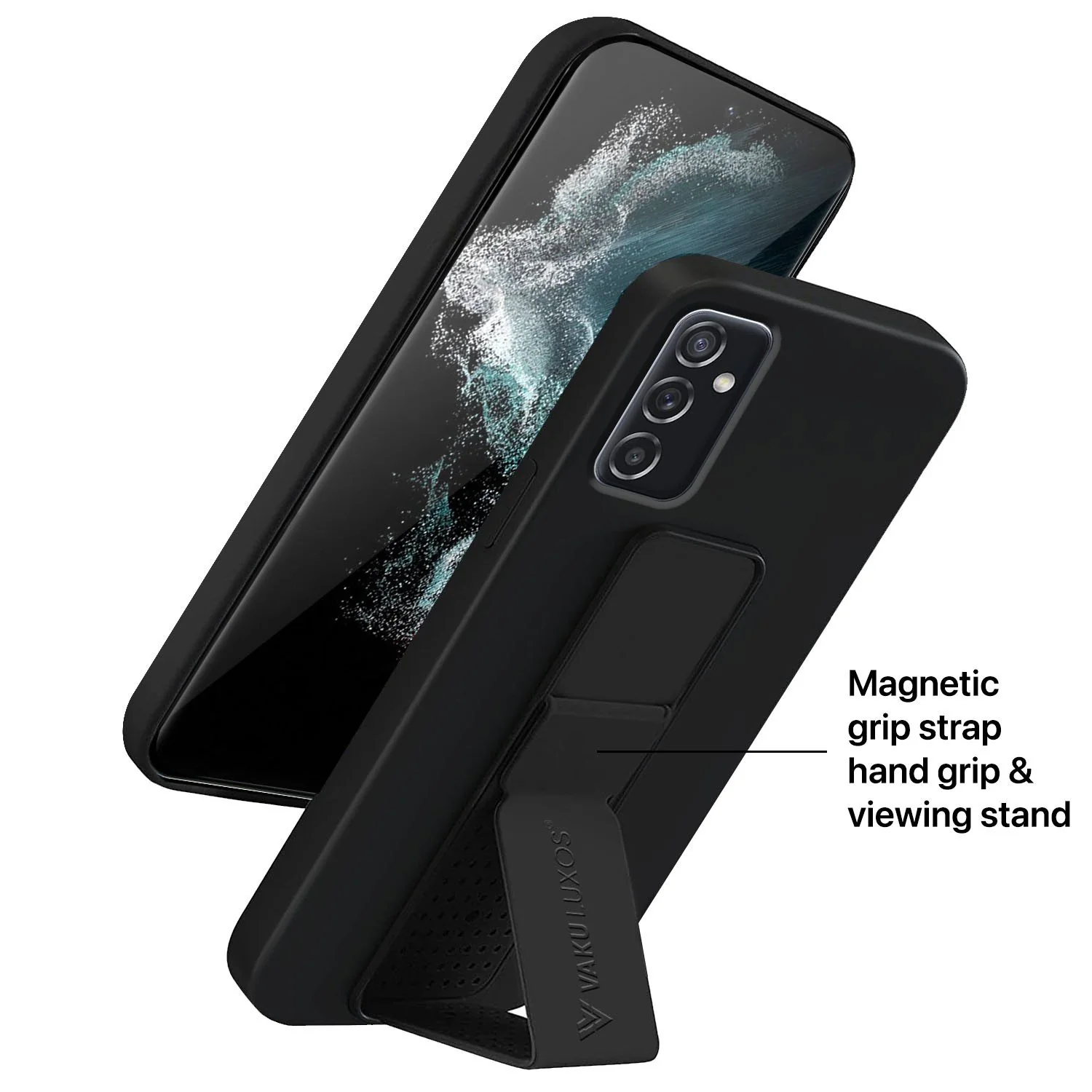 Vaku ® Samsung Galaxy M52 5G  Harbor Grip Multi-Functional TPU Back Cover - Image 8