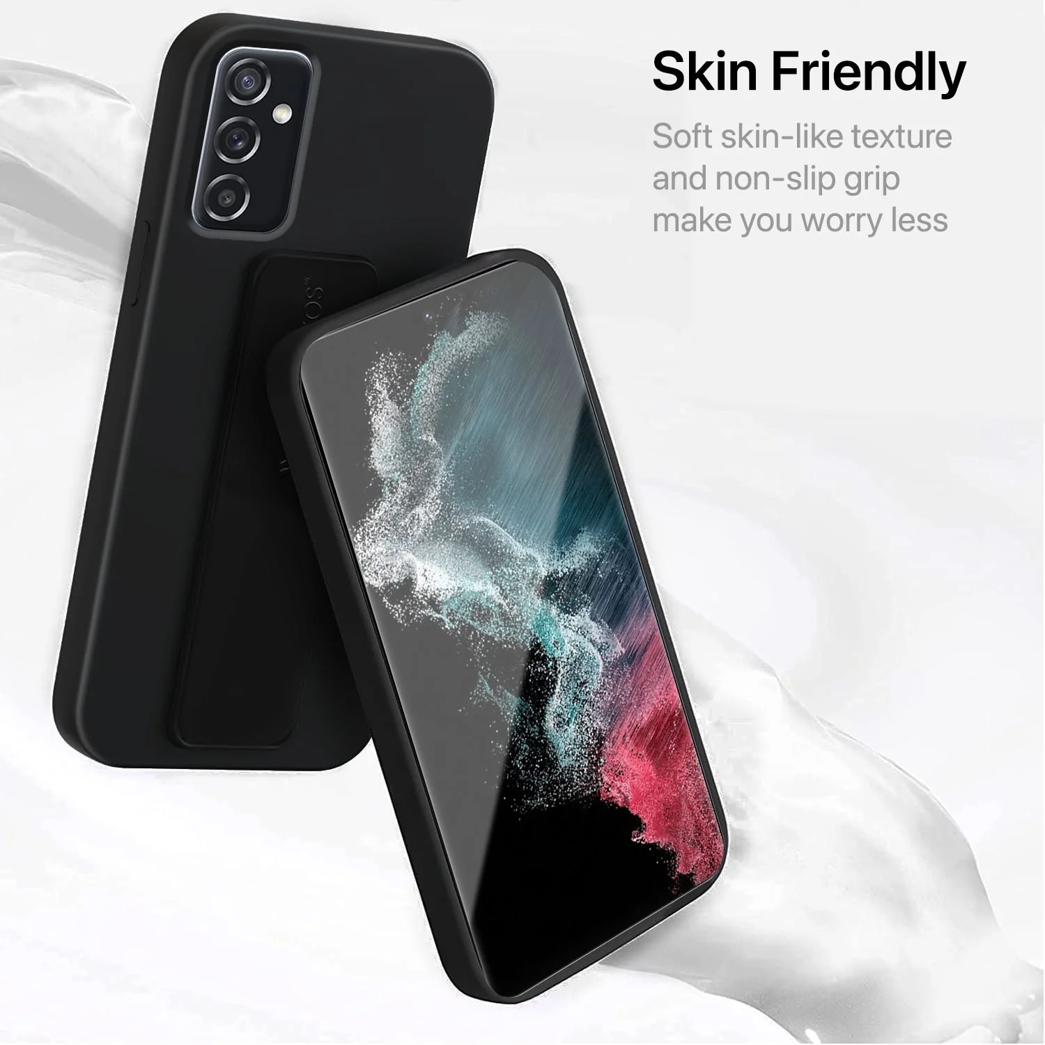 Vaku ® Samsung Galaxy M52 5G  Harbor Grip Multi-Functional TPU Back Cover - Image 9