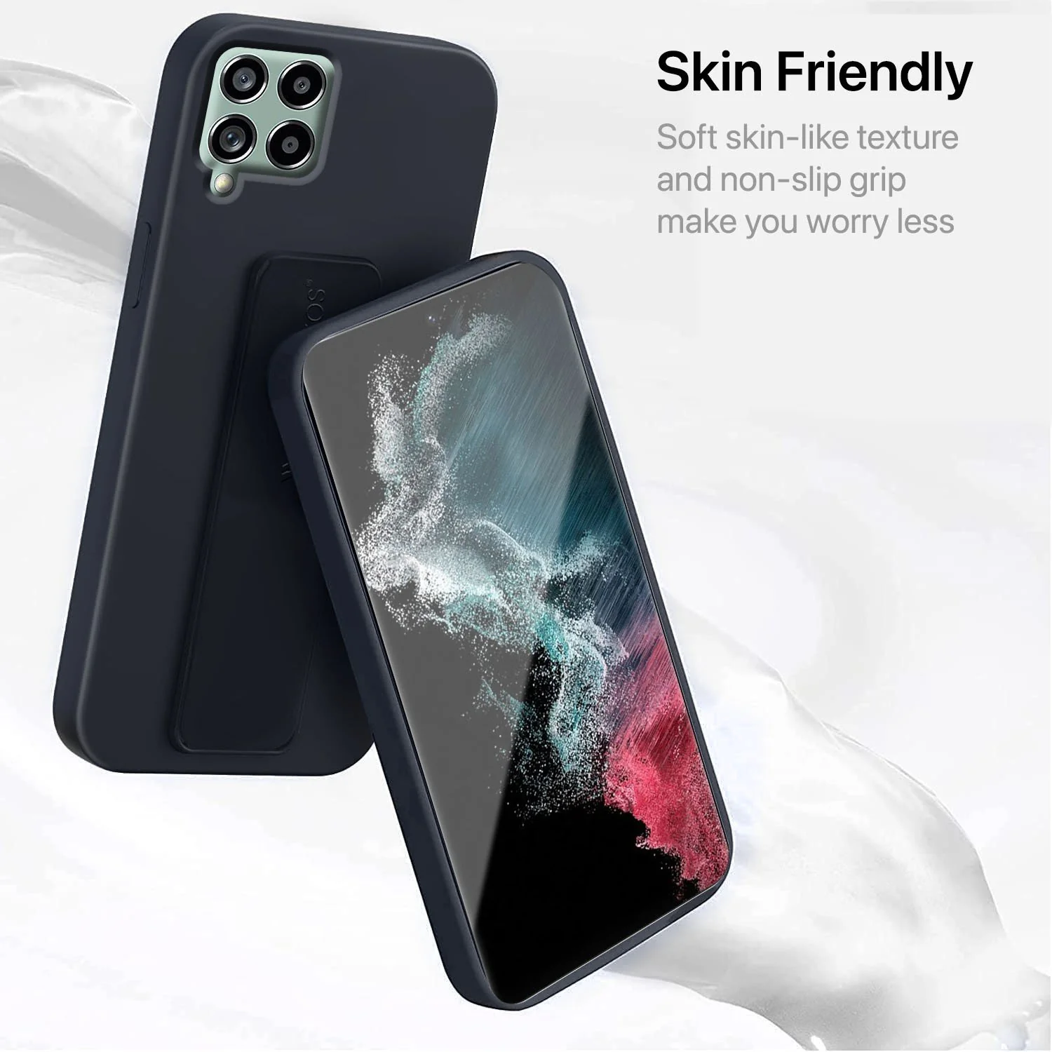 Vaku ® Samsung Galaxy M53 5G  Harbor Grip Multi-Functional TPU Back Cover - Image 9