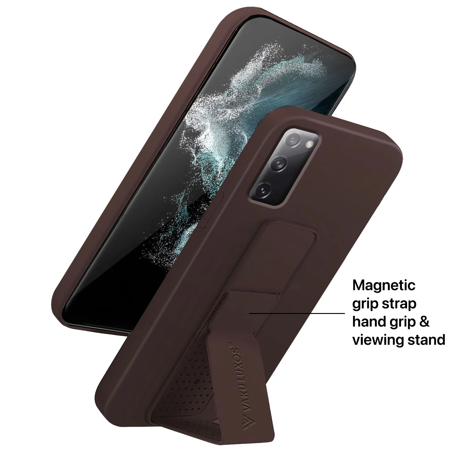Vaku ® Samsung Galaxy S20 FE  Harbor Grip Multi-Functional TPU Back Cover - Image 5