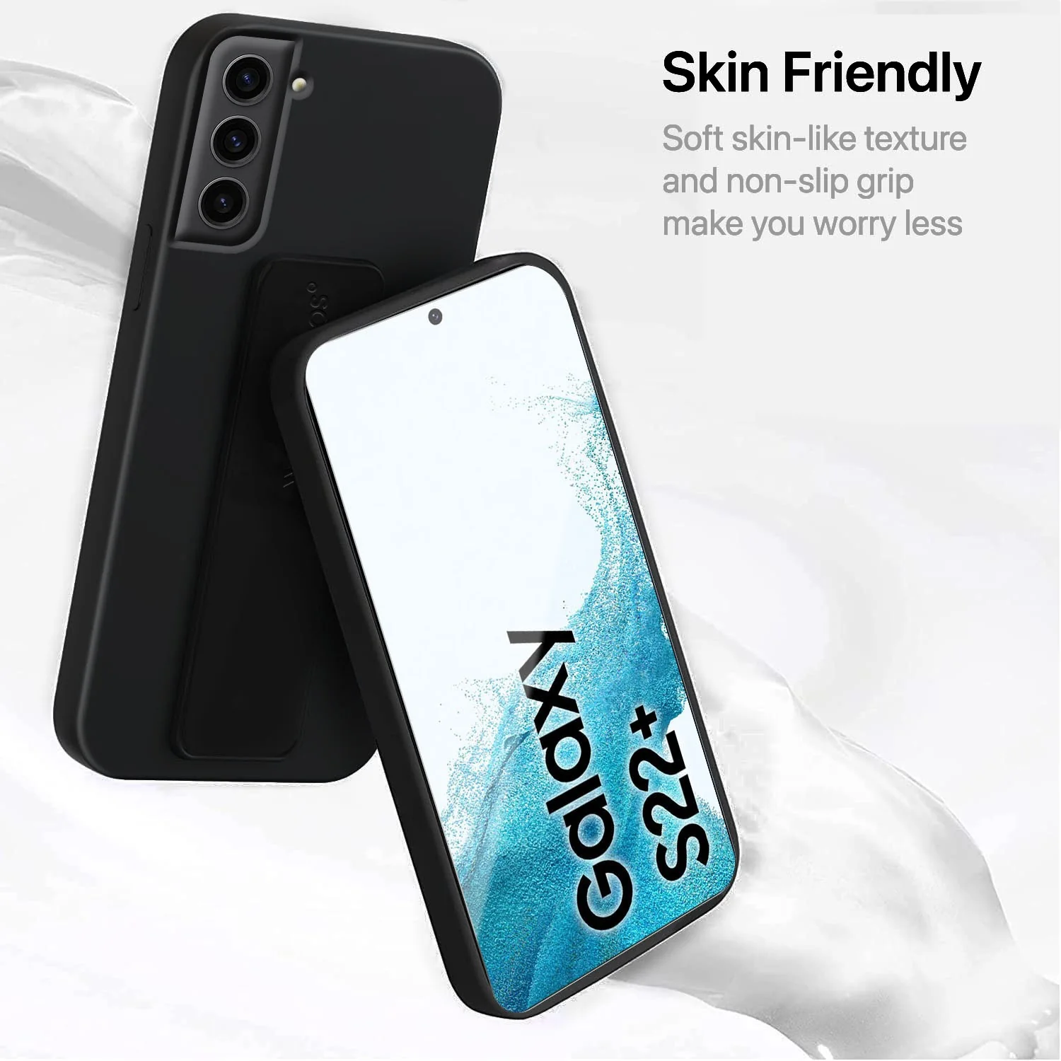 Vaku ® Samsung Galaxy S22 Plus Harbor Grip Multi-Functional TPU Back Cover - Image 11