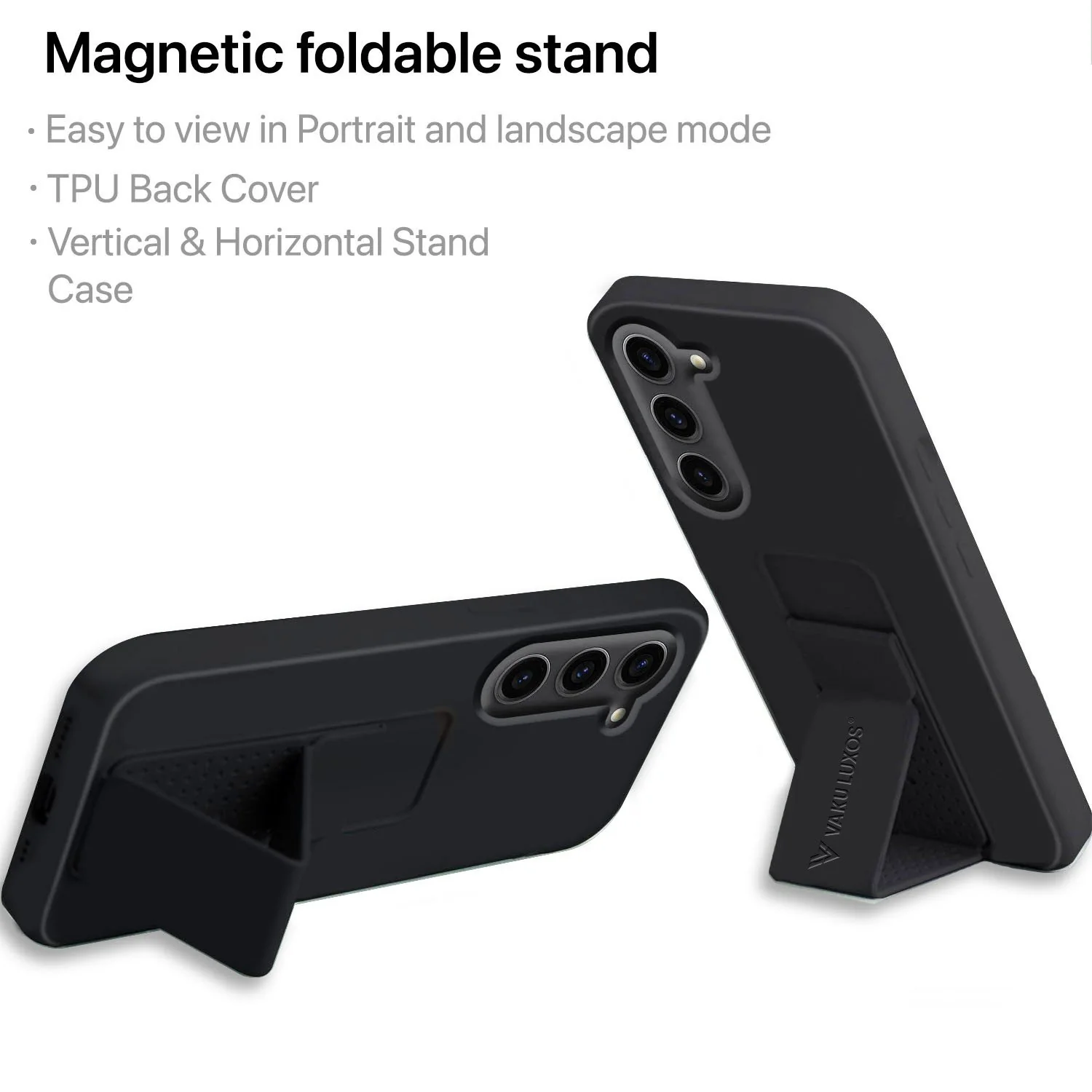 Vaku ® Samsung Galaxy S23 Plus Harbor Grip Multi-Functional TPU Back Cover - Image 7