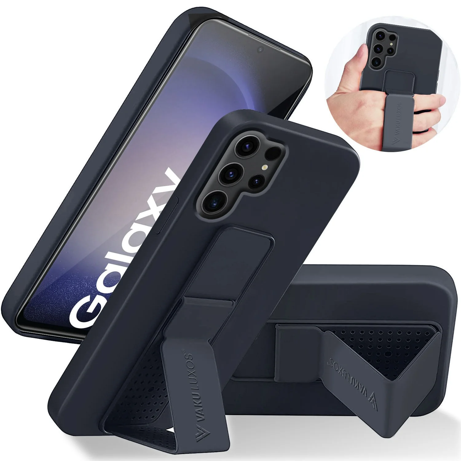 Vaku ® Samsung Galaxy S23 Ultra Harbor Grip Multi-Functional TPU Back Cover - Image 2