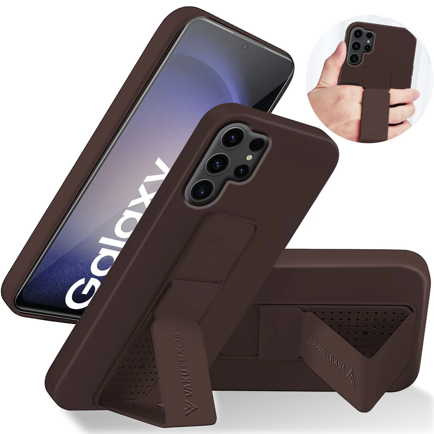 Vaku ® Samsung Galaxy S23 Ultra Harbor Grip Multi-Functional TPU Back Cover - Image 3