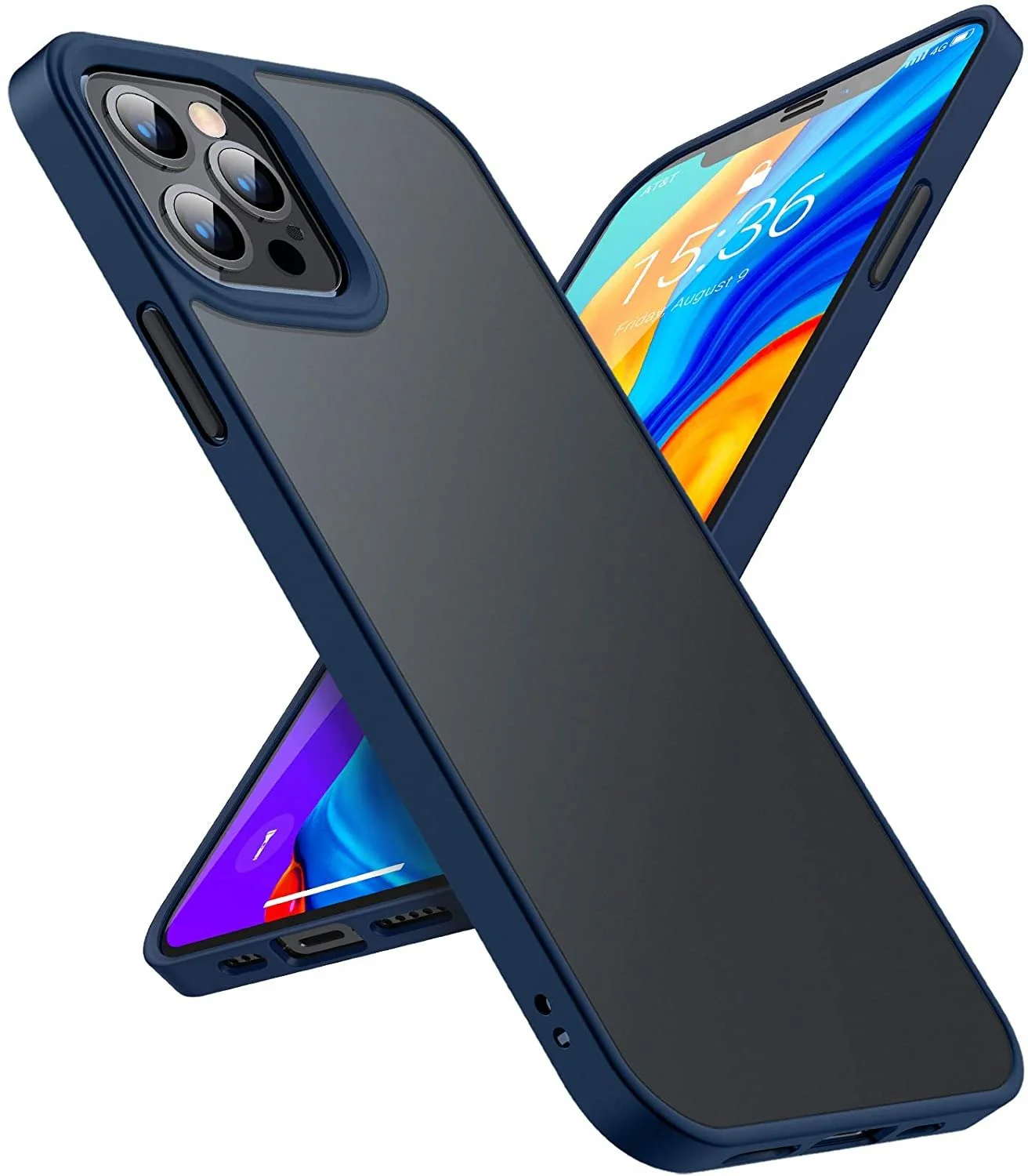 VAKU Translucent Armor Shock Proof Case for iPhone 12 Pro Max